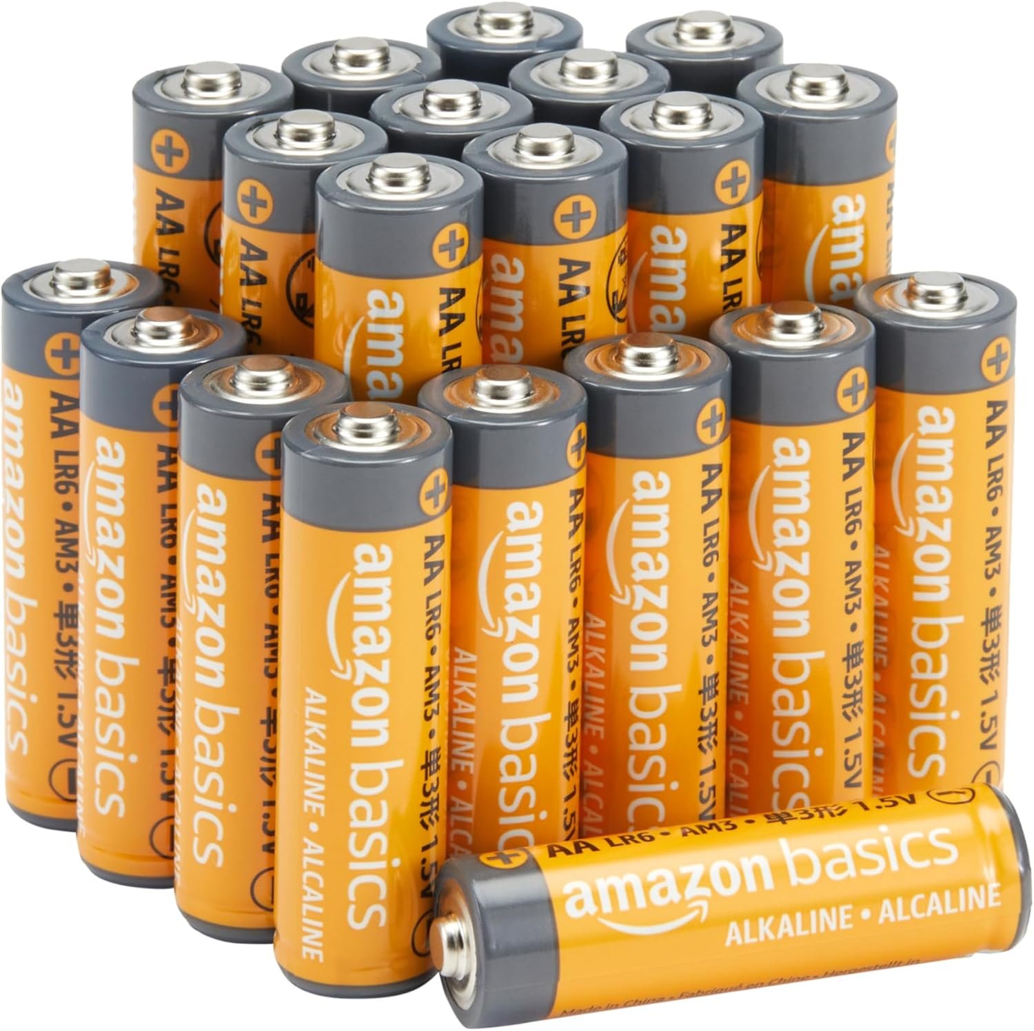 Amazon Basics AA Batteries 20 Pack