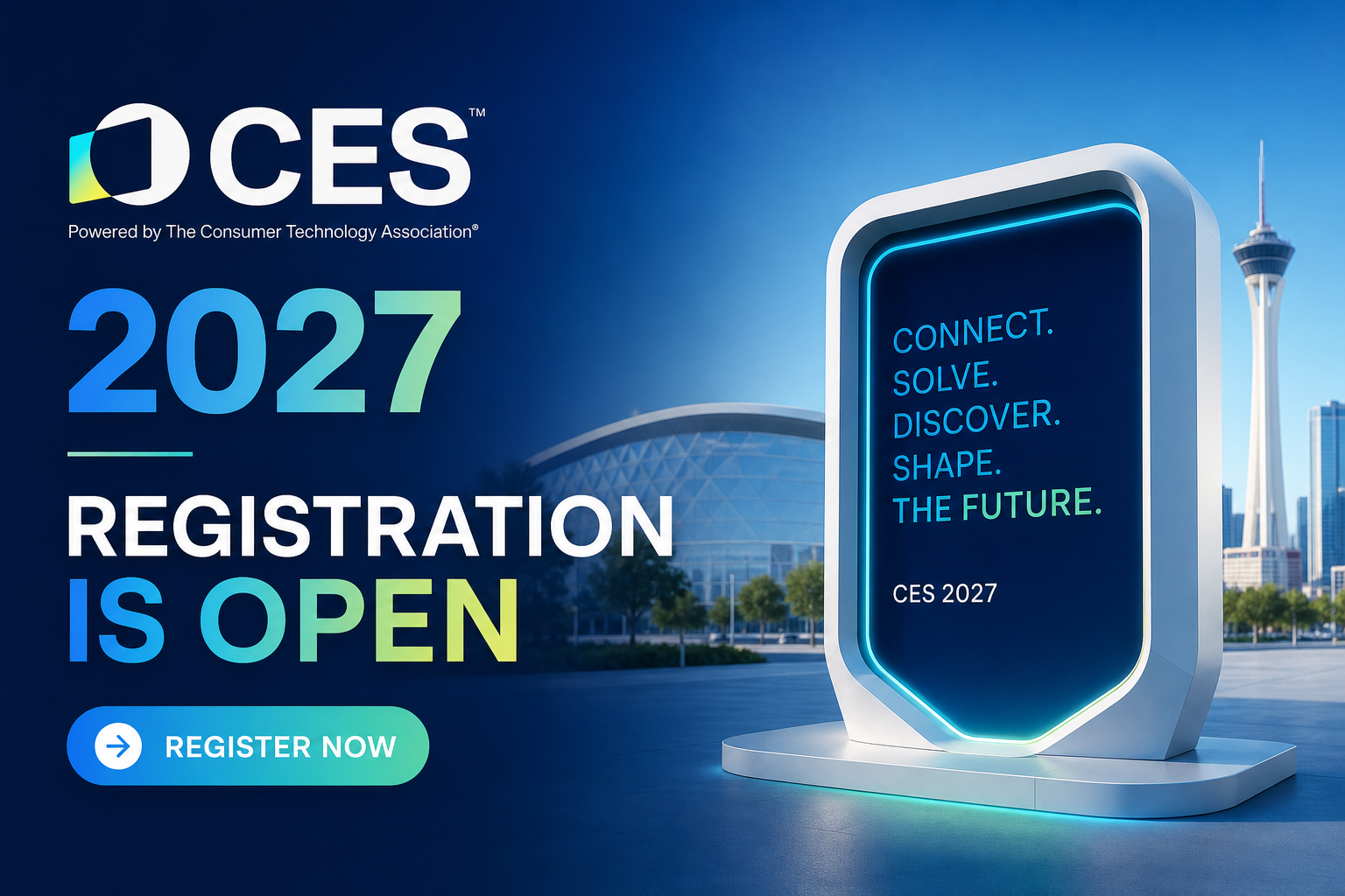 CES 2027 Registration is open