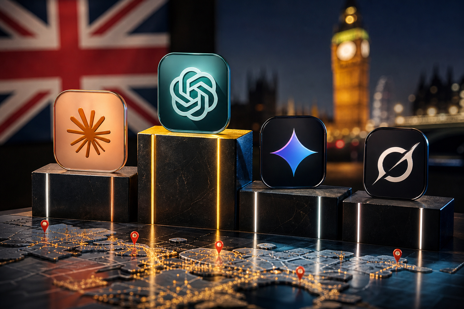ChatGPT vs Claude vs Gemini vs Grok: Who's Actually Winning the UK Search Battle in 2026