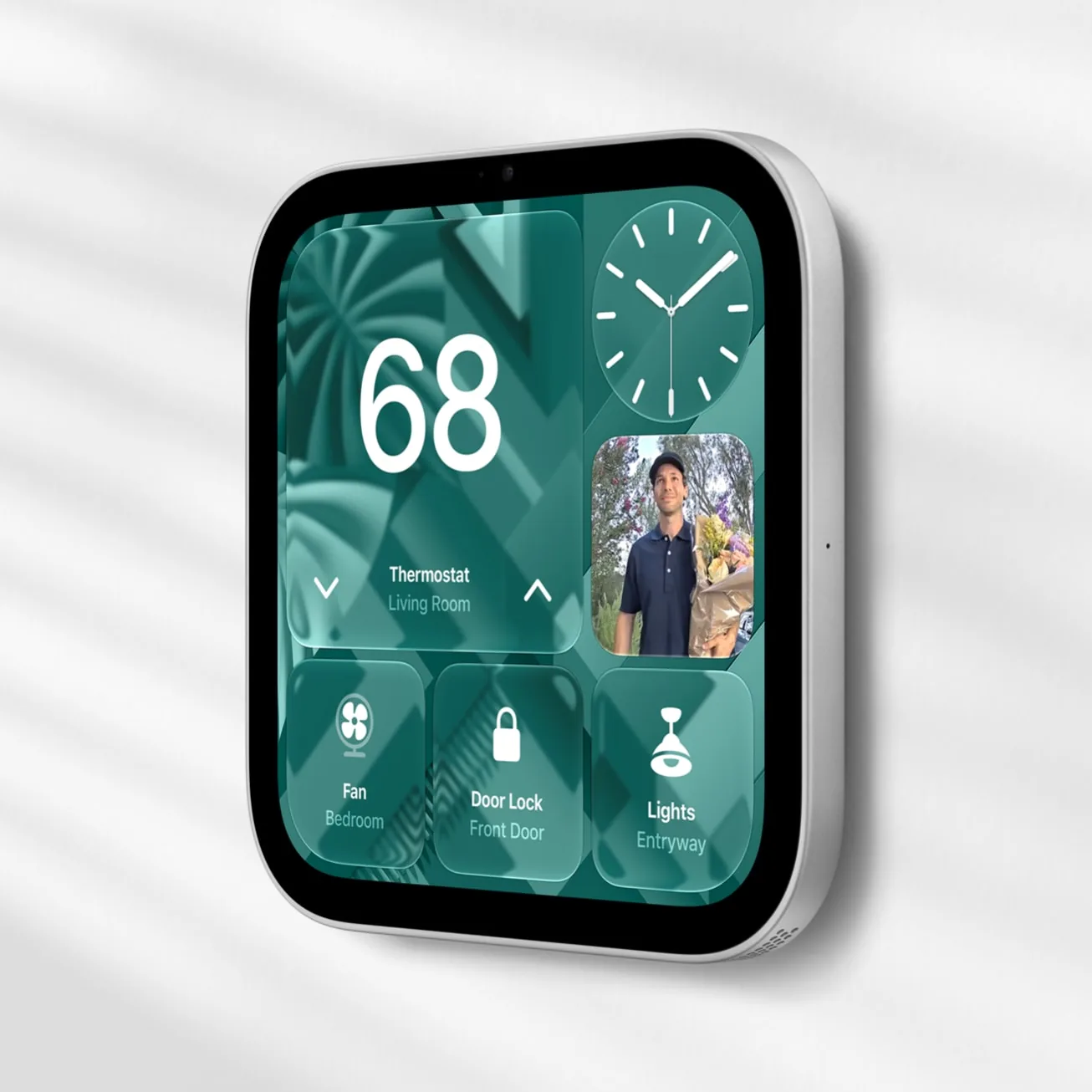 Apple HomeView wall display