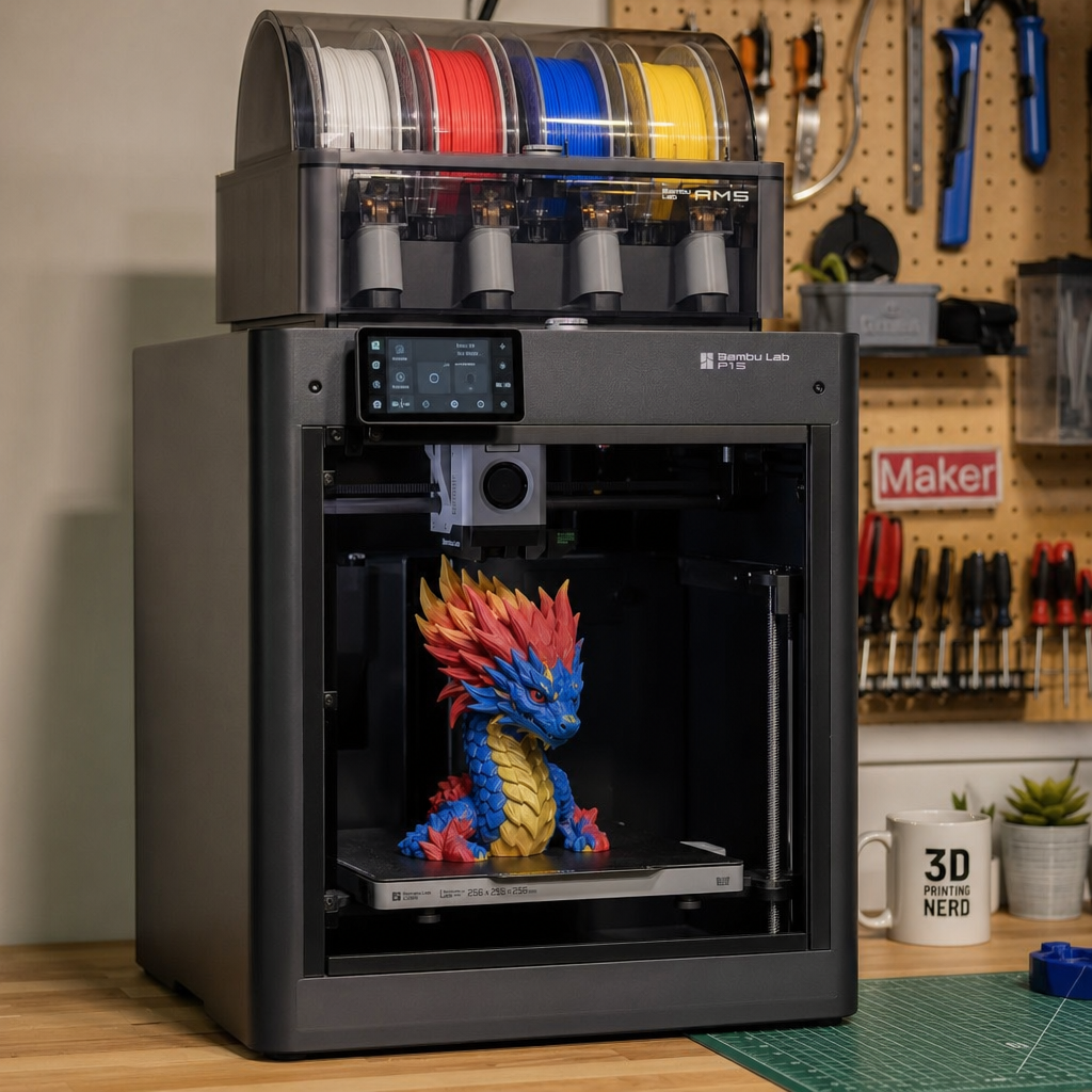 Multi-Colour 3D Printing with the Bambu AMS: Is It Worth the Hassle?