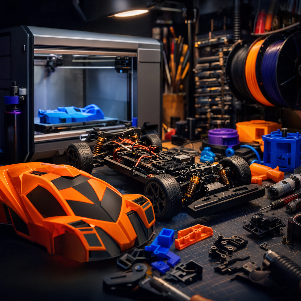 RC Vehicles and 3D Printing: Building Custom Parts and Bodies at Home