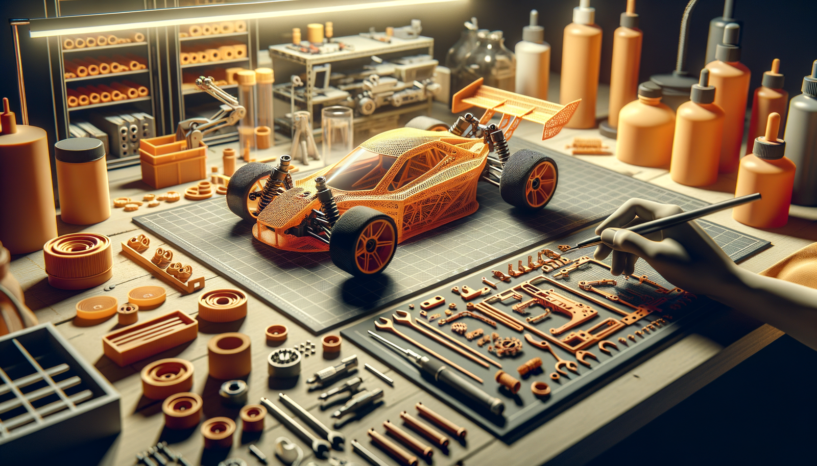 RC Vehicles and 3D Printing: Building Custom Parts and Bodies at Home