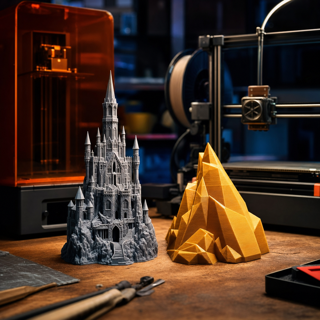 Resin vs FDM 3D Printing: Which Should You Buy for Your Home?