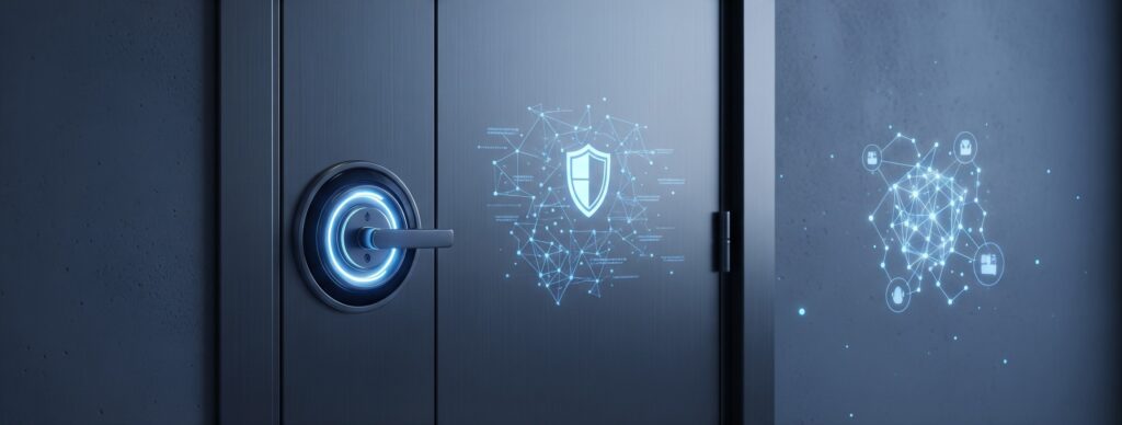 Lock on smart home